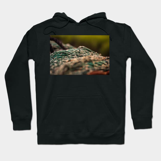 Fishing net Hoodie by KensLensDesigns